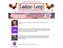 Tablet Screenshot of latinoloop.com